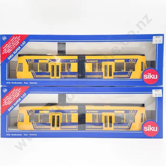 Boxed Siku Super 1:55 3726 Tram x2