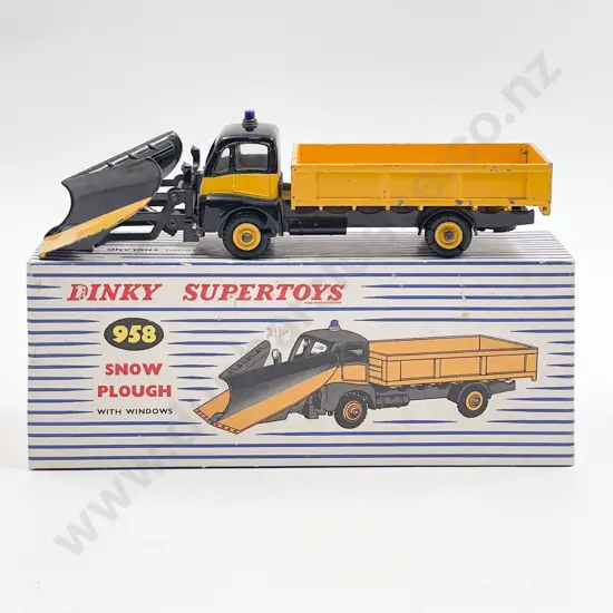 Dinky Boxed Super Toys 958 Snow Plough playworn