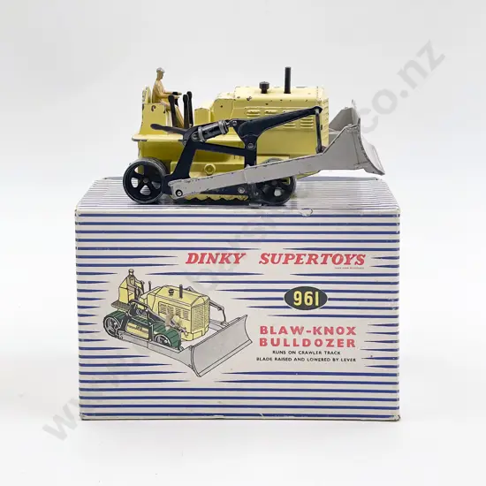 Dinky Boxed Super Toys 961 Blaw-Know Bulldozer playworn