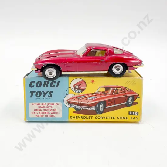 Corgi Boxed 310 Chevrolet Corvette String Ray