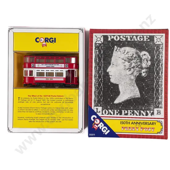 Corgi Boxed 150th Anniversary of the Penny Post Bus