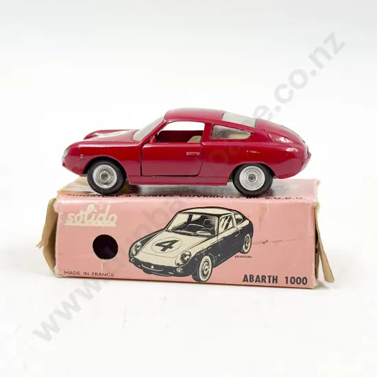 Boxed Solido Fiat Abarth 1000
