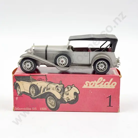 Boxed Solido 1/132 Mercedes SS 1928