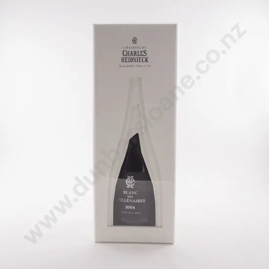 1 Bottle French Champagne Charles Heidsieck "Blanc des Millénaires" Blanc de Blancs Vintage 2004