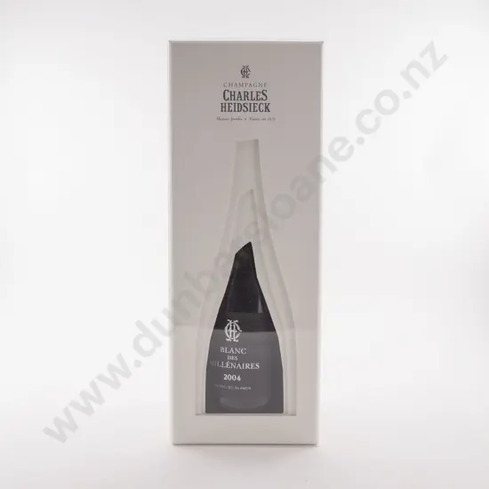 1 Bottle French Champagne Charles Heidsieck "Blanc des Millénaires Blanc de Blancs Vintage 2004