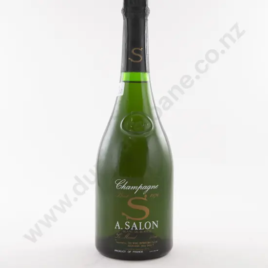 1 Bottle French Salon Cuvee 'S' Le Mesnil Blanc de Blancs Brut Champagne 1976
