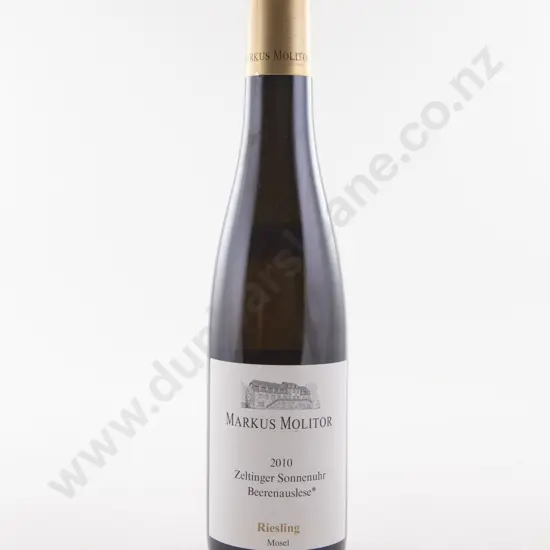 1 Bottle German Markus Molitor Mosel Riesling Zeltinger Sonnenuhr BEERENAUSLESE Goldkapsel 2010
