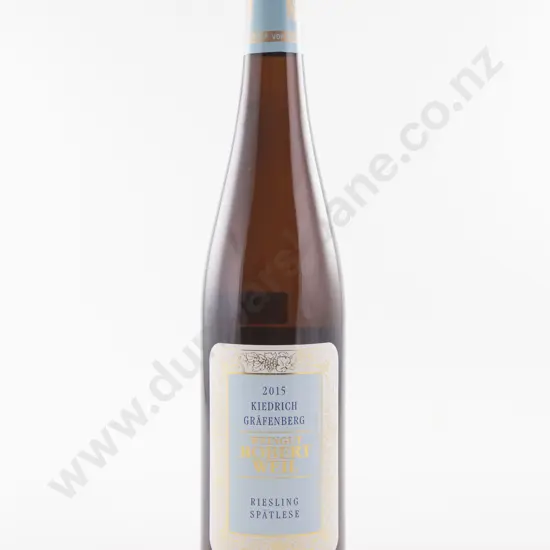 1 Bottle German Weingut Robert Weil Kiedrich GRAFENBERG Riesling Spatlese Rheingau 2015