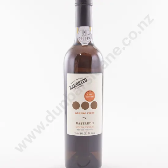 1 Bottle Barbeito BASTARDO "Quatro Pipas" Reserva Especial Madeira