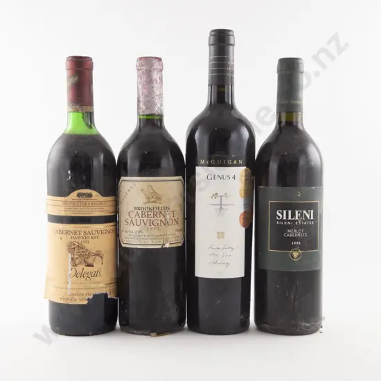 4 Bottles Assorted NZ & Australian Red