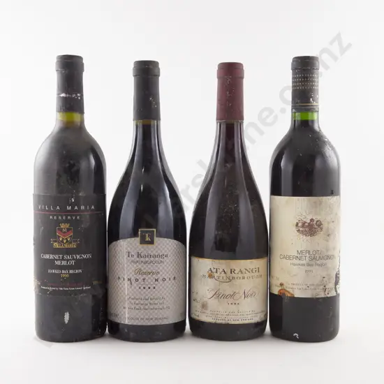 4 Bottles Assorted NZ Red