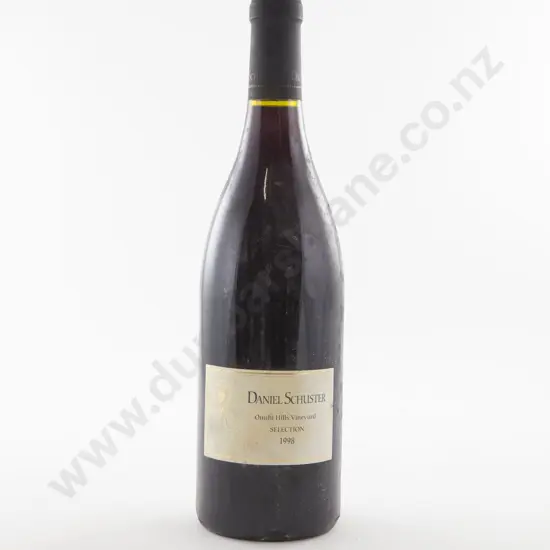 1 Bottle NZ Daniel Schuster Omihi Hills Vineyard Selection Pinot Noir 1998