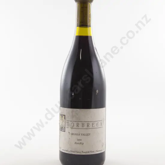 1 Bottle Australian Torbreck Barossa Valley Runrig Shiraz 1998