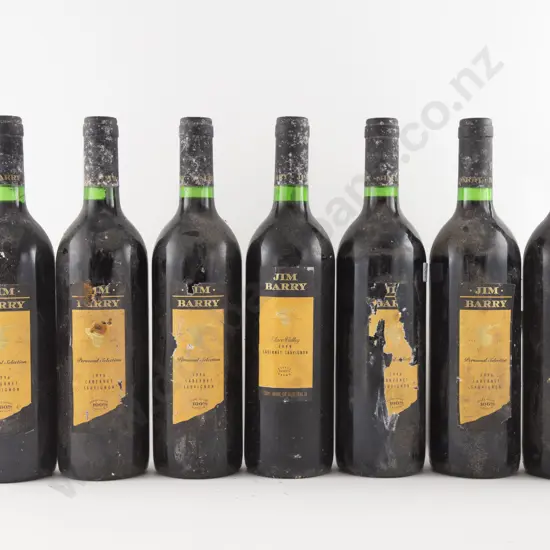 6 Bottles Australian Jim Barry Personal Selection Cabernet Sauvignon 1996 & Other