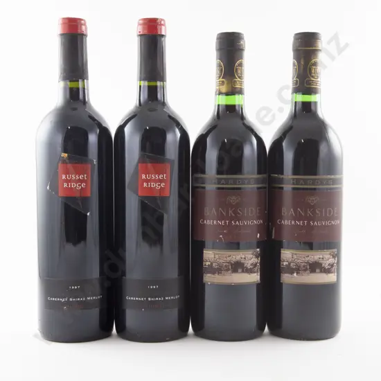 4 Bottles Assorted Australian Red
