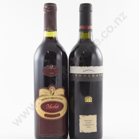 2 Bottles Australian Red 1998