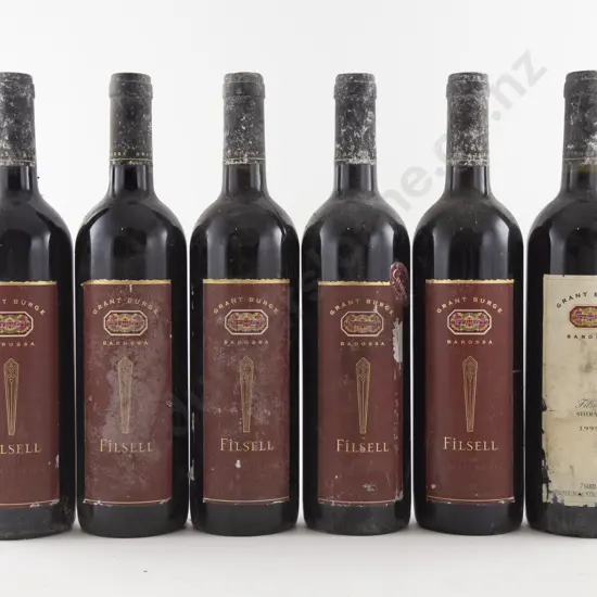 5 Bottles Australian Grant Burge Filsell Barossa Shiraz 2000 & Other