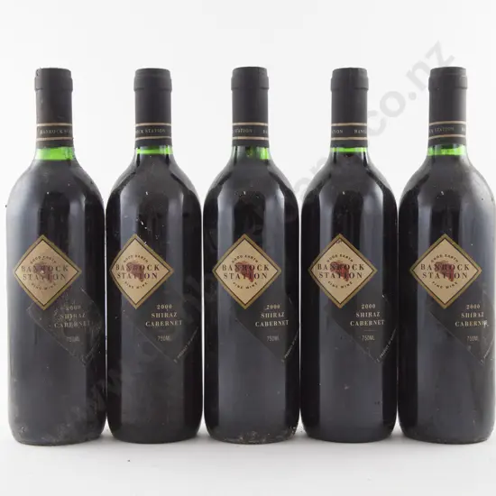 5 Bottles Australian Banrock Station Shiraz Cabernet 2000