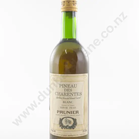 1 Bottle French Prunier Pineau des Charentes Blanc