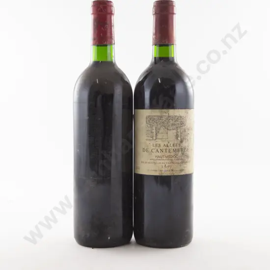1 Bottle French Les Allees de Cantemerle Haut-Medoc 1995 & Other