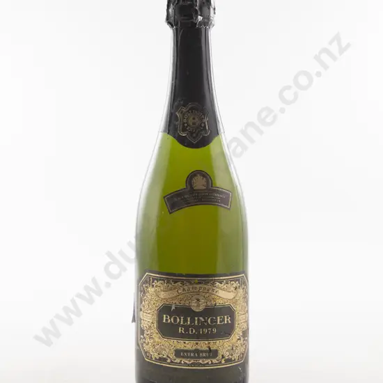 1 Bottle French Bollinger RD Extra Brut Champagne 1979