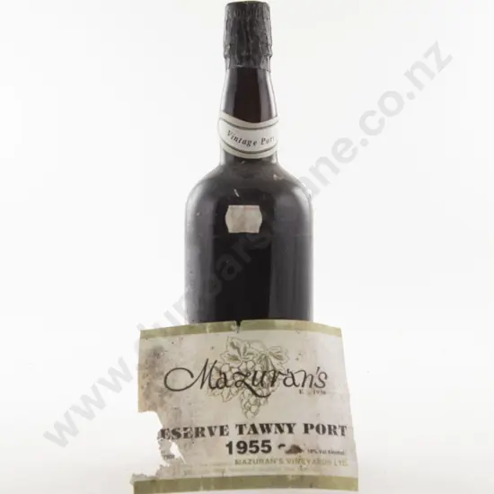 1 Bottle NZ Mazuran's Reserve Tawny Port 1955