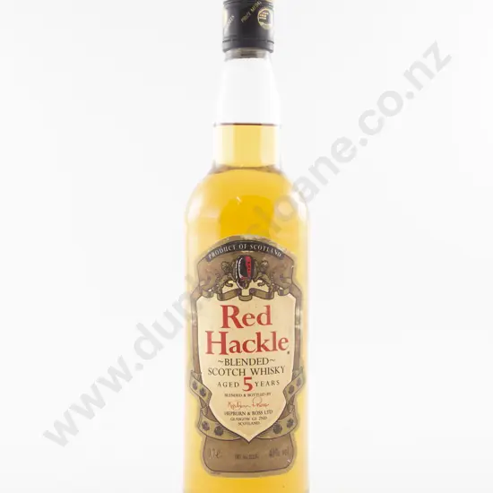 1 Bottle Red Hackle Blended Scotch Whisky Aged 5 Years