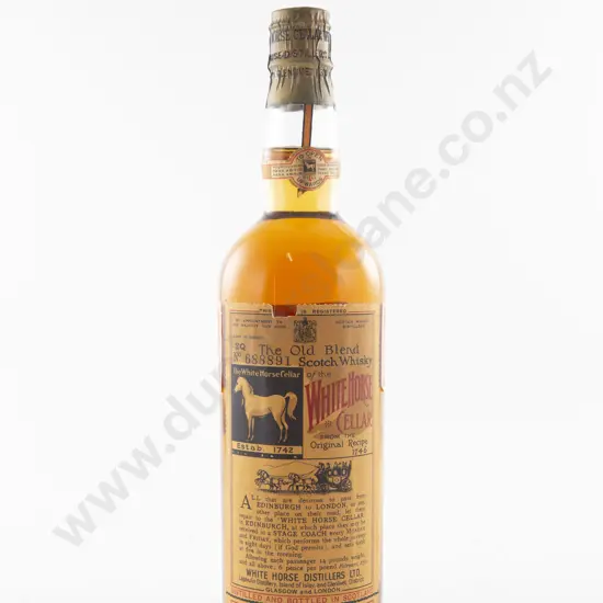 1 Bottle White Horse Cellar The Old Blend Scotch Whisky of the White Horse Cellar