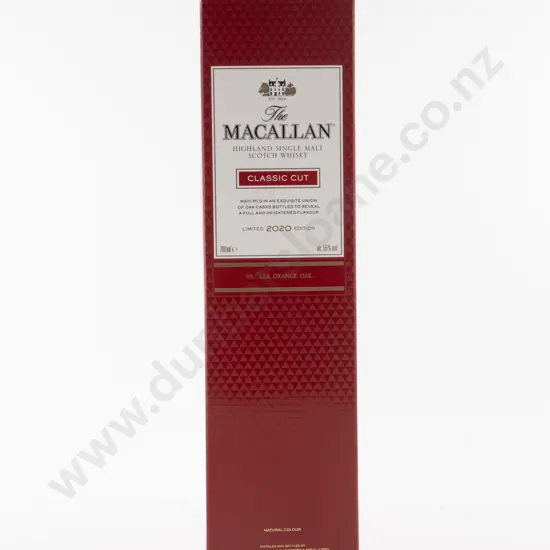 1 Bottle The Macallan 'CLASSIC CUT" Highland Single Malt Scotch Whisky Rare Year 2020 Edition