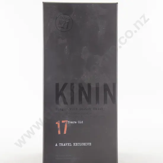 1 Bottle Kininvie 17 Year Old - Batch No. 001 Speyside Single Malt Scotch Whisky