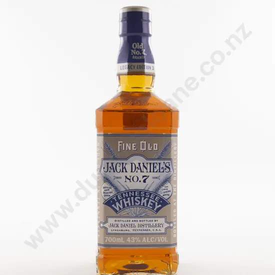 1 Bottle Jack Daniels Fine Old No 7 Tennessee Whiskey RARE LEGACY No 3 EDITION