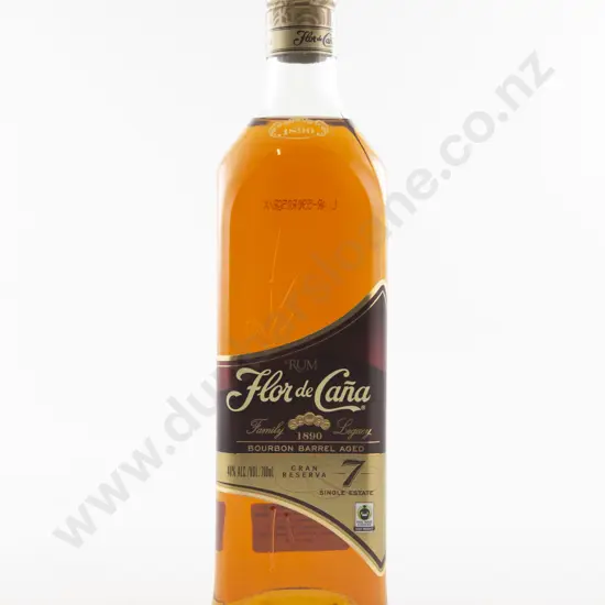 1 Bottle Flor de Cana GRAND RESERVA 7 Year Old Single Estate Bourbon Barrel Age Nicaragua Rum