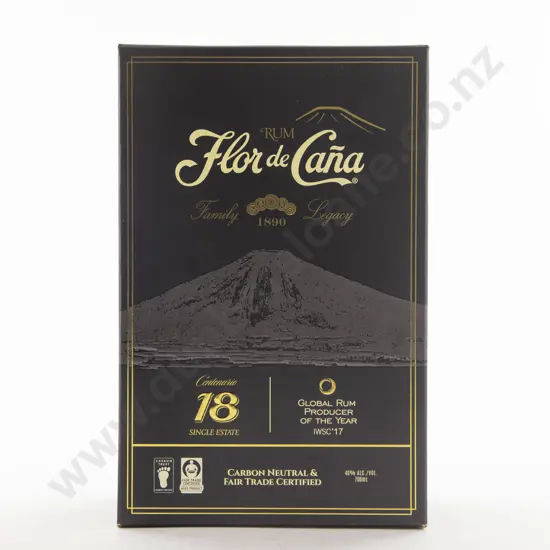 1 Bottle Flor de Cana Centenario 18 Year Old Single Estate "FAMILY LEGACY EDITION" Nicaragua Rum