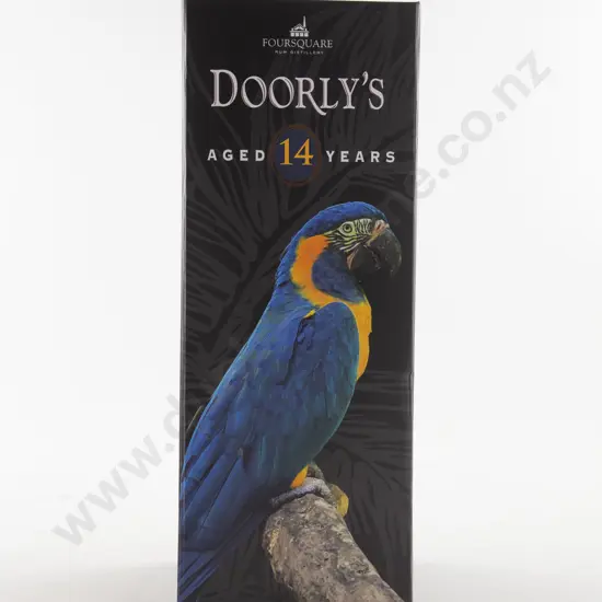 1 Bottle Doorly's 14 Year Old Barbados Rum Produced at the Four Square Distillery