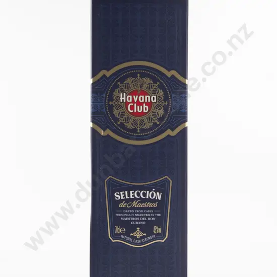 1 Bottle Havana Club Very Rare "SELECCION de MAESTROS" Hand Selected Cuban Rum