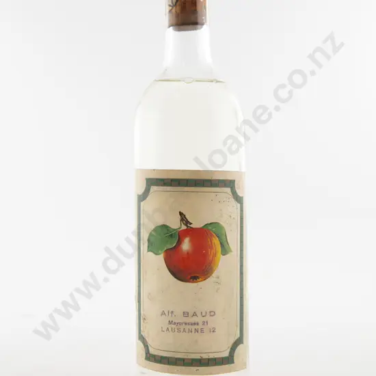 1 Bottle French Alf Baud Mayoresses 21 Lausanne 12 Eau de Vie