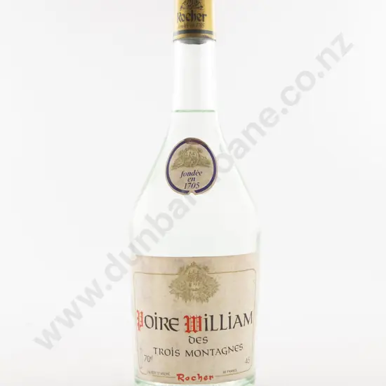 1 Bottle French Poire William des Trois Montagnes Eau de Vie