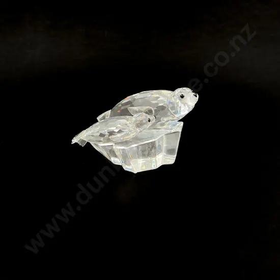 C1991 Boxed Swarovski Crystal "Save Me" Seals