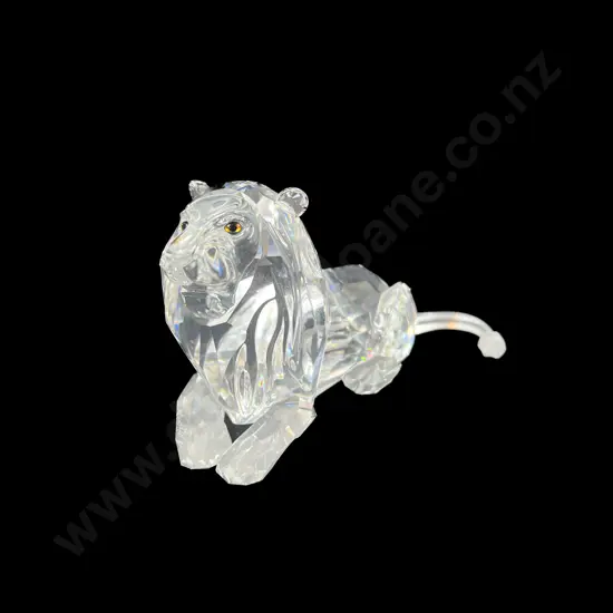 C1995 Boxed Swarovski Crystal "Inspiration Africa" Lion
