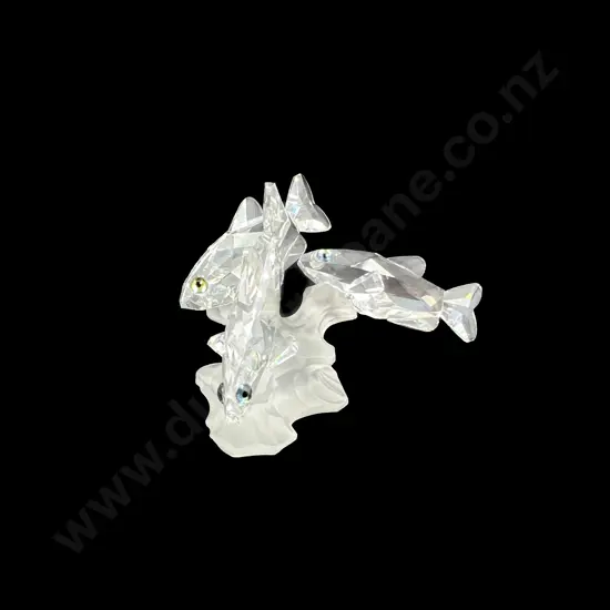 C1993 Boxed Swarovski Crystal "South Seas" Fish