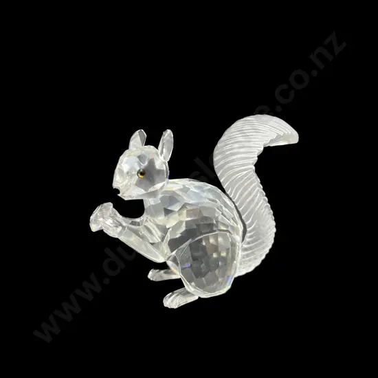 C1997 Boxed Swarovski Crystal SCS 10th Anniversary Squirrel Limited Edition