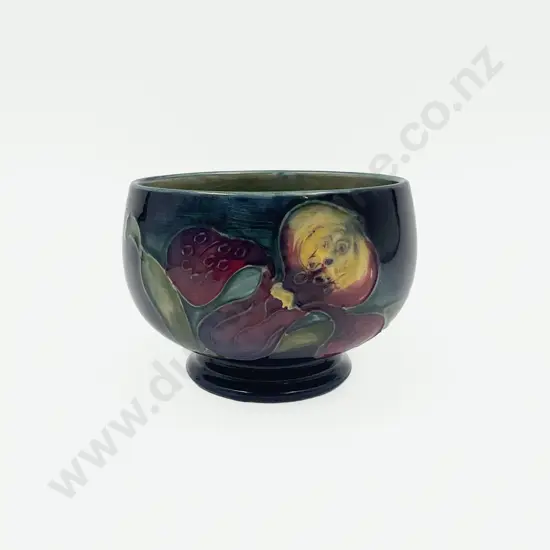 Moorcroft Slipper Orchid Pattern Footed Circular Bowl