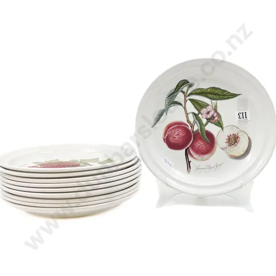 Ten Portmeirion Plates