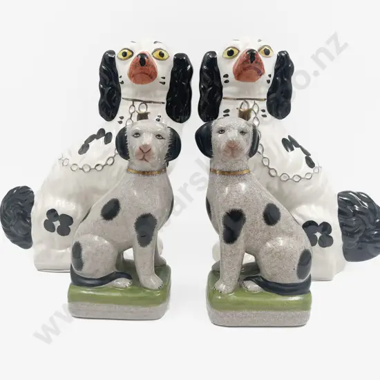 Two Pairs of Mantle Dogs
