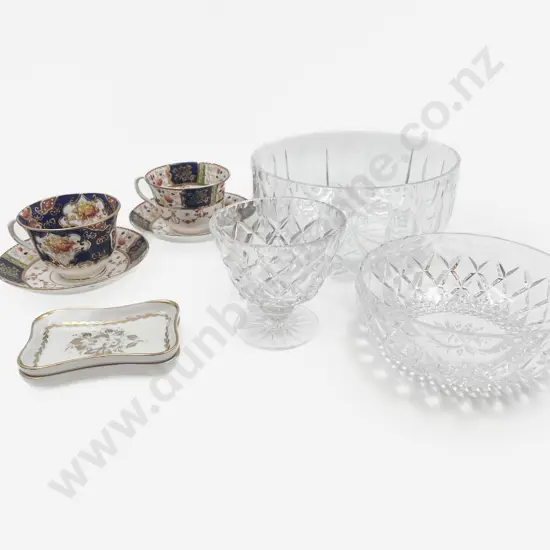 Small Qty of Crystal and China