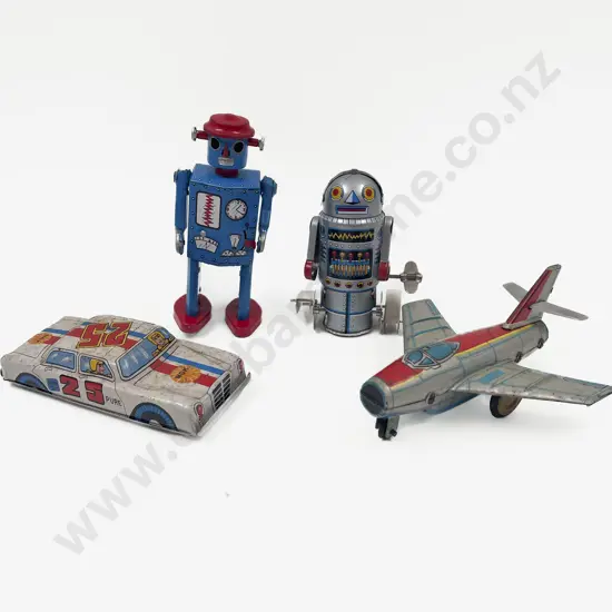 Two Reproduction Robots with Friction Plane & Race car