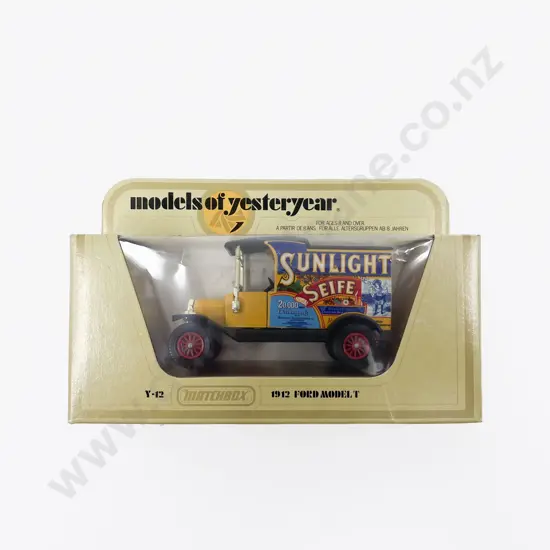 Boxed Models of Yesteryear Sunlight