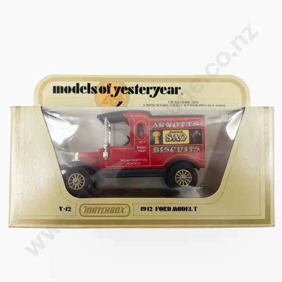 Boxed Models of Yesteryear Arnott's Biscuits