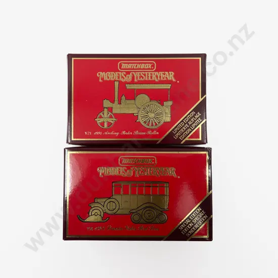 Two Boxed Special Models of Yesteryear