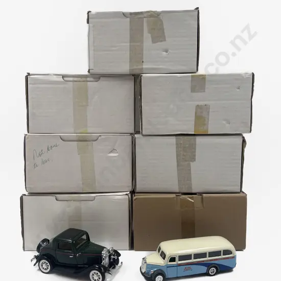 Seven Various Model Vehicles